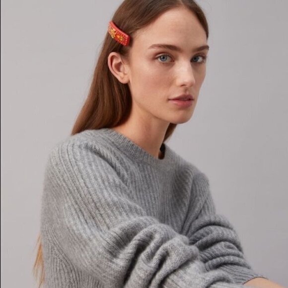 TORY BURCH Roxanne Embellished Small Barrette - Picture 7 of 7